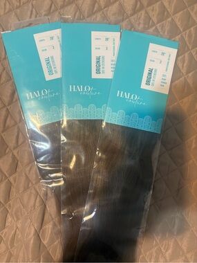 Halo Couture Original 20" Human Hair Wefts in Dark Brown